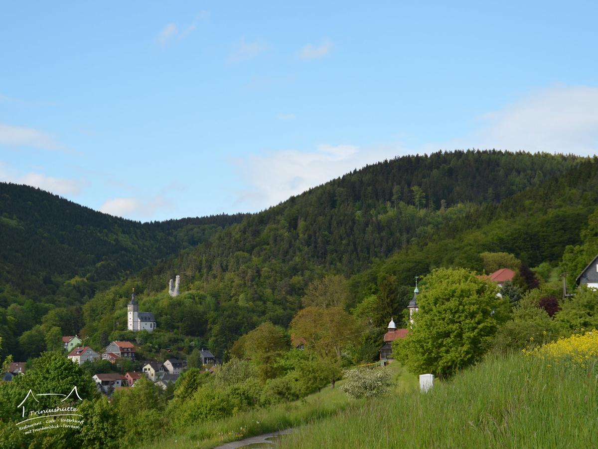 Die Triniushuette "Thueringens Schoenste Aussicht" Hotel Rauenstein Exterior photo