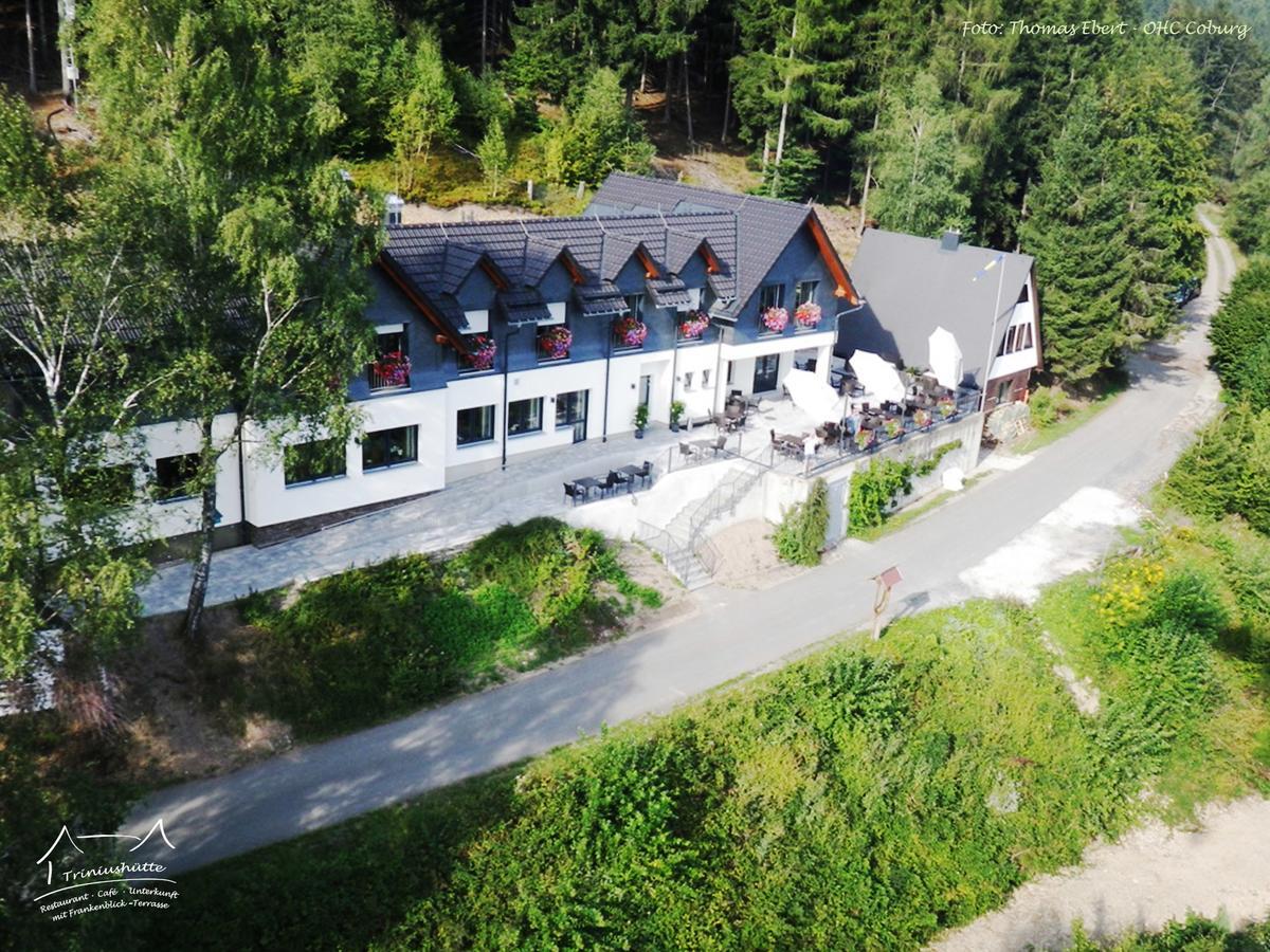 Die Triniushuette "Thueringens Schoenste Aussicht" Hotel Rauenstein Exterior photo