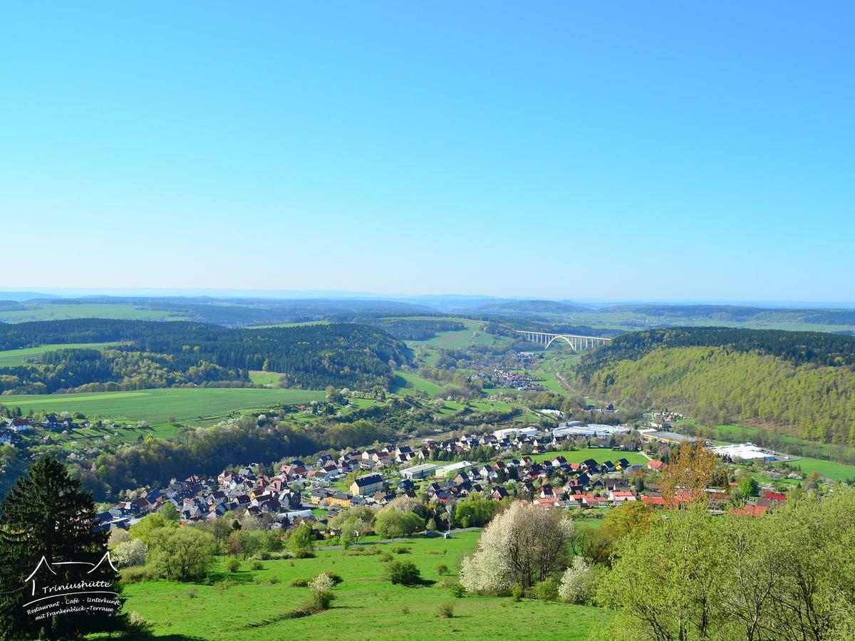 Die Triniushuette "Thueringens Schoenste Aussicht" Hotel Rauenstein Room photo